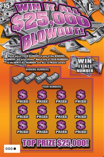 WIN IT ALL $25,000 BLOWOUT